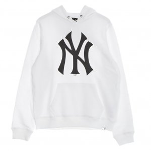 '47 Brand felpa con cappuccio New York Yankees White