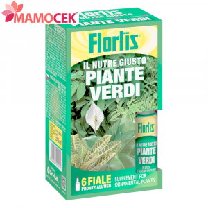 FLORTIS Nutre giusto piante verdi 6 fiale concime lenta cessione