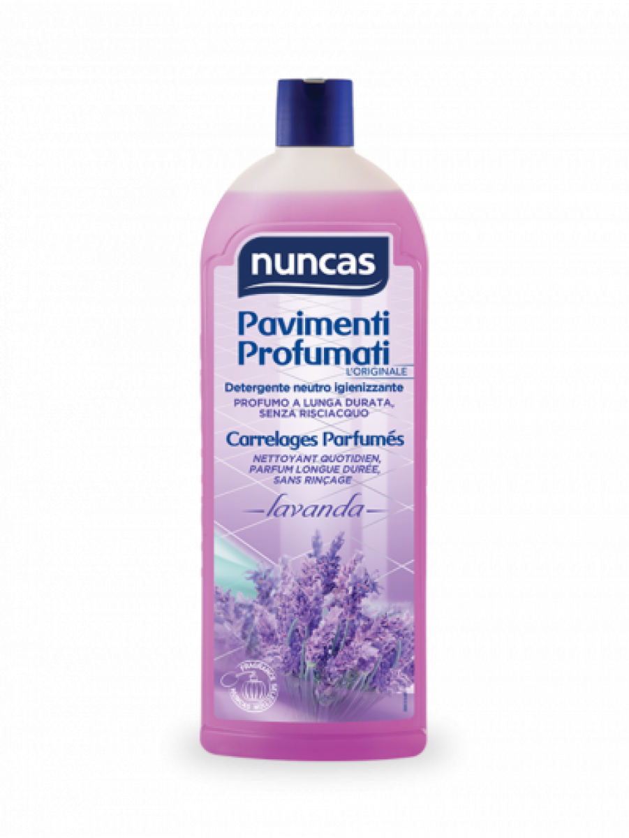 NUNCAS LAVANDA - DETERSIVO PAVIMENTI  PROFUMATI  - 1 LT 