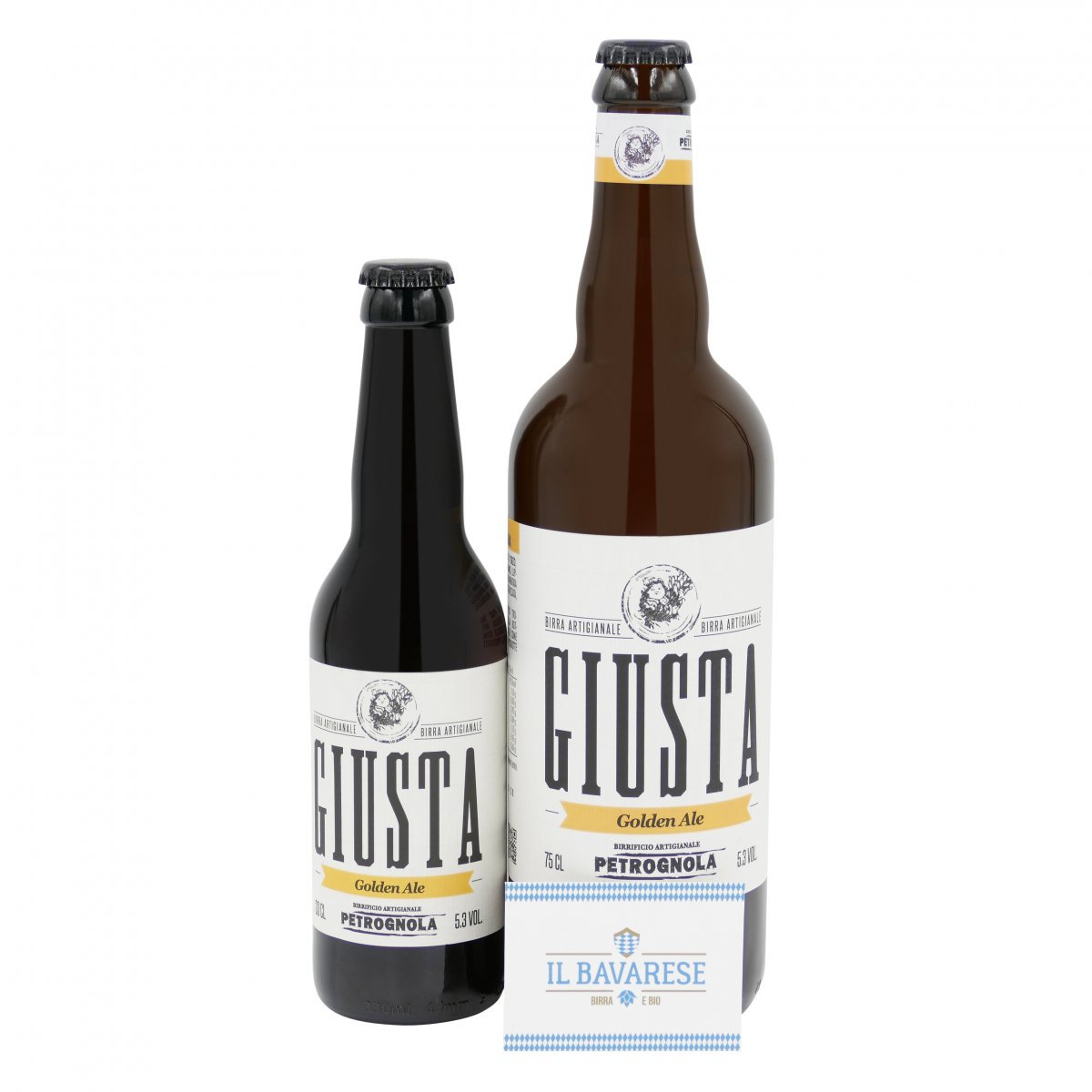 Birra Petrognola Giusta 33 cl Golden Ale al Farro