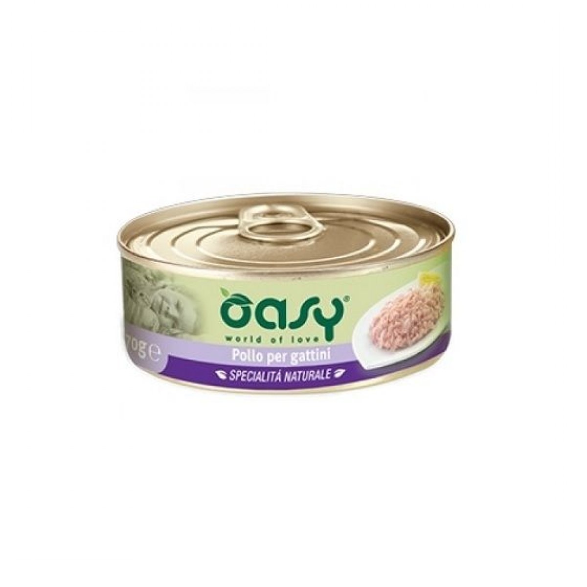 OASY GATTO WET POLLO PER GATTINI 70GR