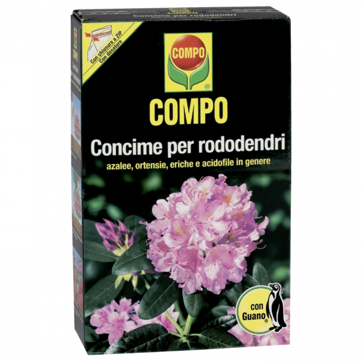 Concime per rododendri con guano Compo - 3 kg per 60 mq 