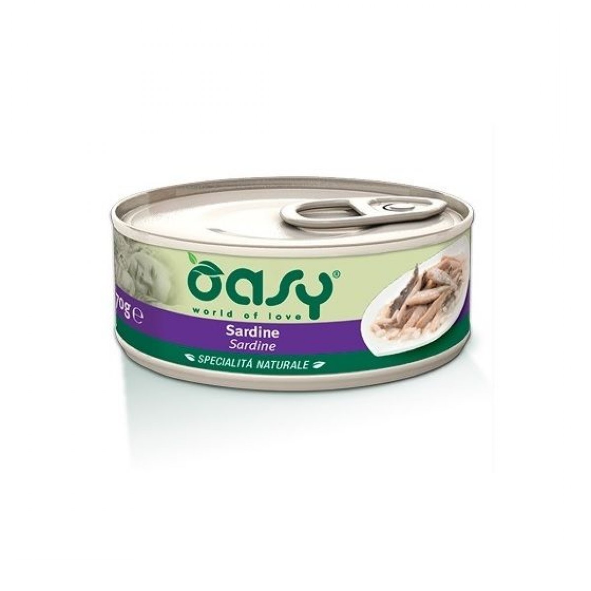 OASY GATTO WET SARDINE 70GR