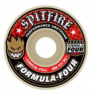 Spitfire Formula Conico Full 101a Ruote pacco 4 ruote (scegli la misura)