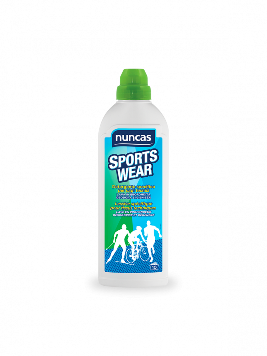 NUNCAS SPORTSWEAR DETERSIVO LAVATRICE CAPI SPORTIVI  1 LT 