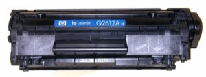 CARTUCCIA TONER RIGENERATA  HP 1010,1012,1015,1018,1020, 1022,3015,3020,3030, 3055,3055,(Q2612A) CANON LBP 2900,3000,L100,120,140, FX 10