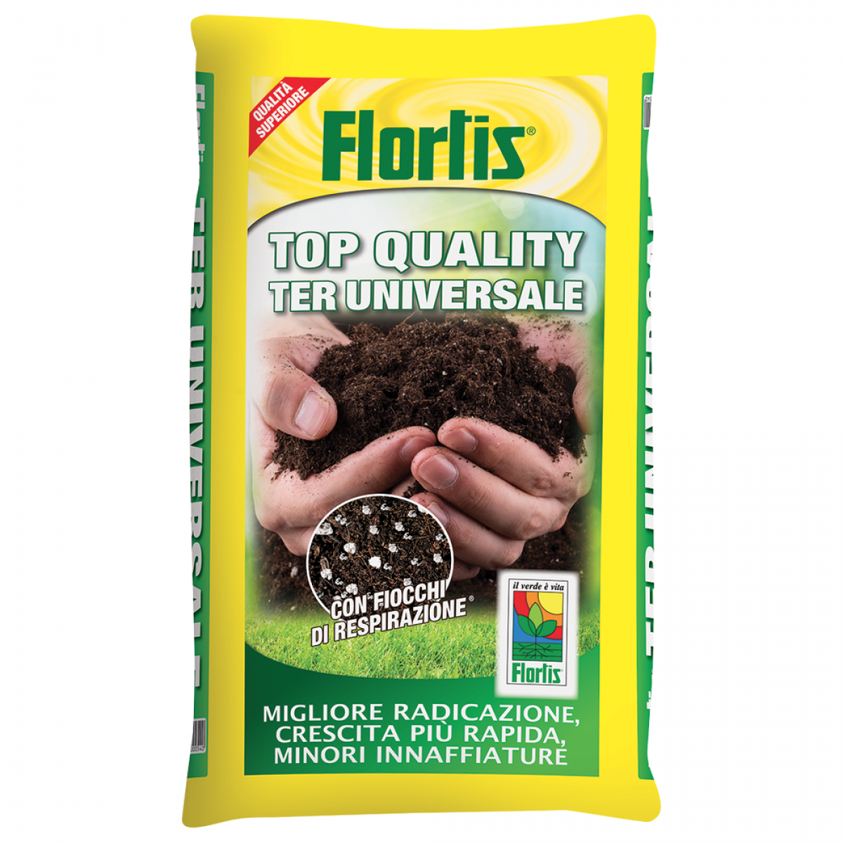 FLORTIS TERRICCIO universale top quality con perlite 10 litri 