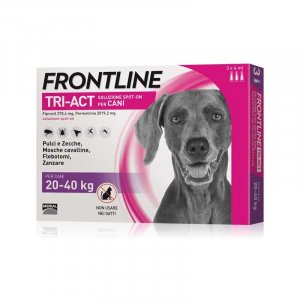 FRONTLINE TRI-ACT 20-40KG 3 PIPETTE