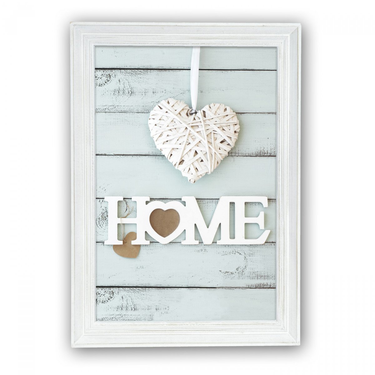 Cornice ZEP Vintage White per foto da 13x18 cm. Cornice in legno